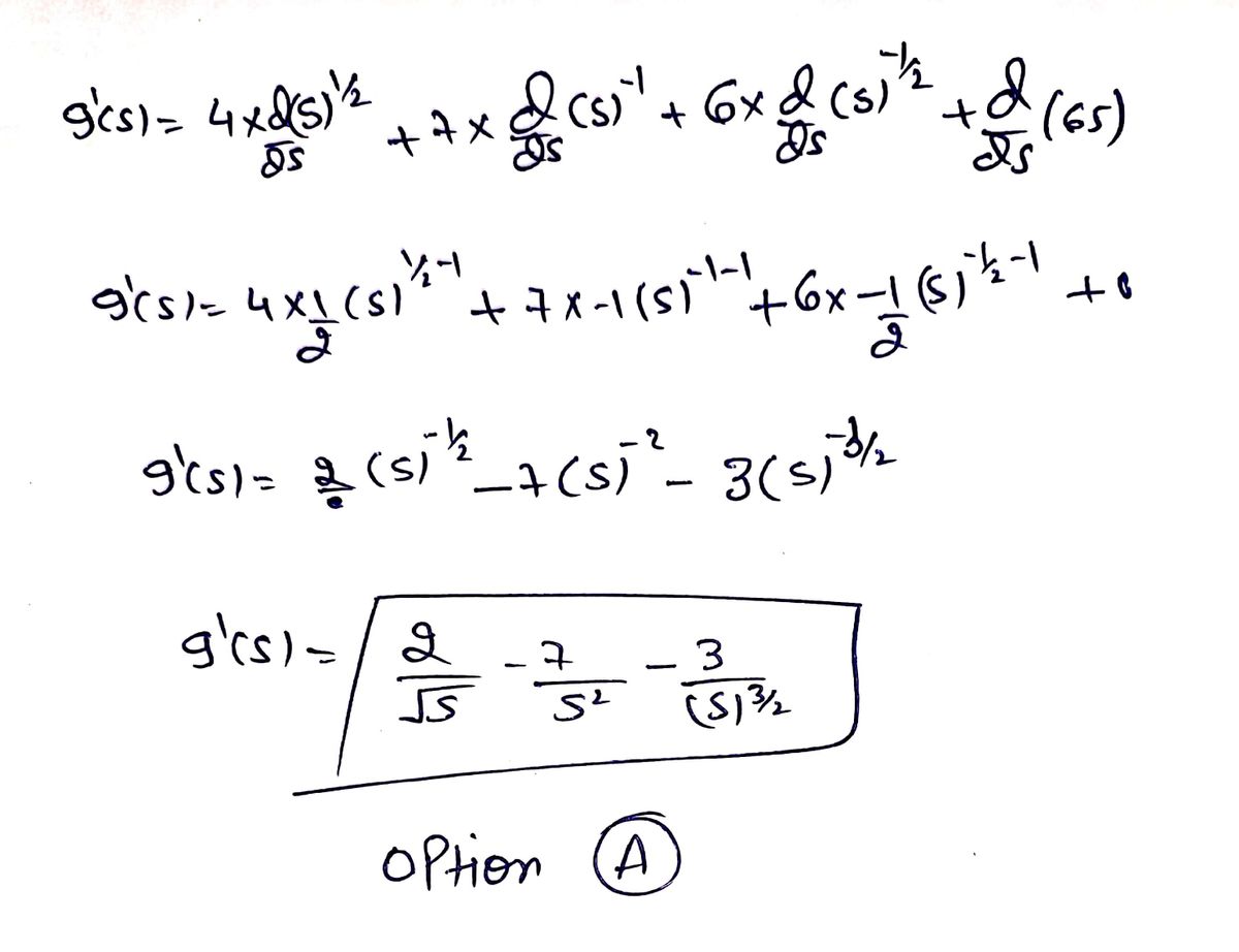 Calculus homework question answer, step 1, image 1