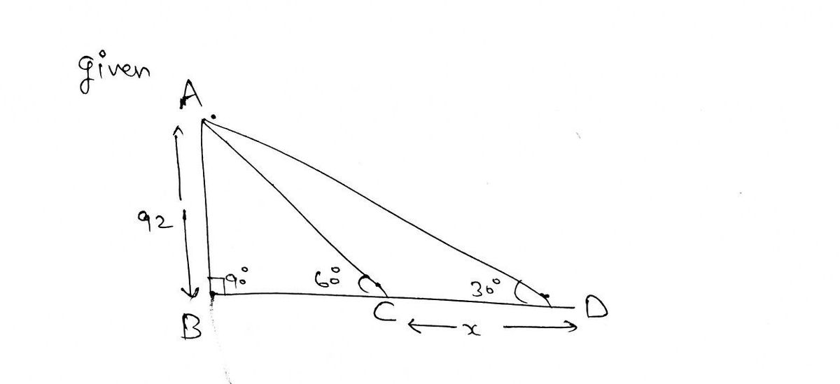 Trigonometry homework question answer, step 1, image 1