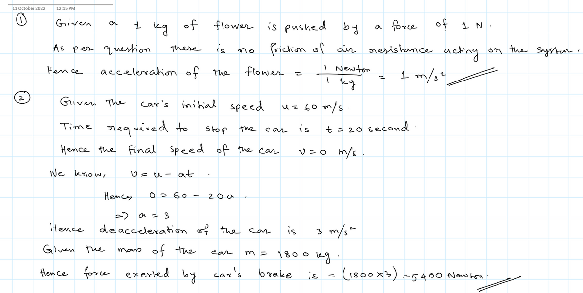 Advanced Physics homework question answer, step 1, image 1