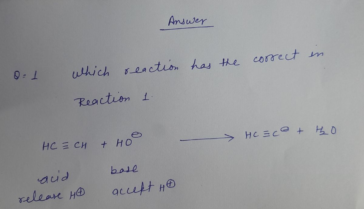 Chemistry homework question answer, step 1, image 1