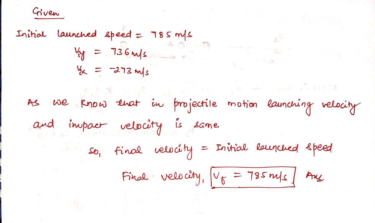 Physics homework question answer, step 1, image 1