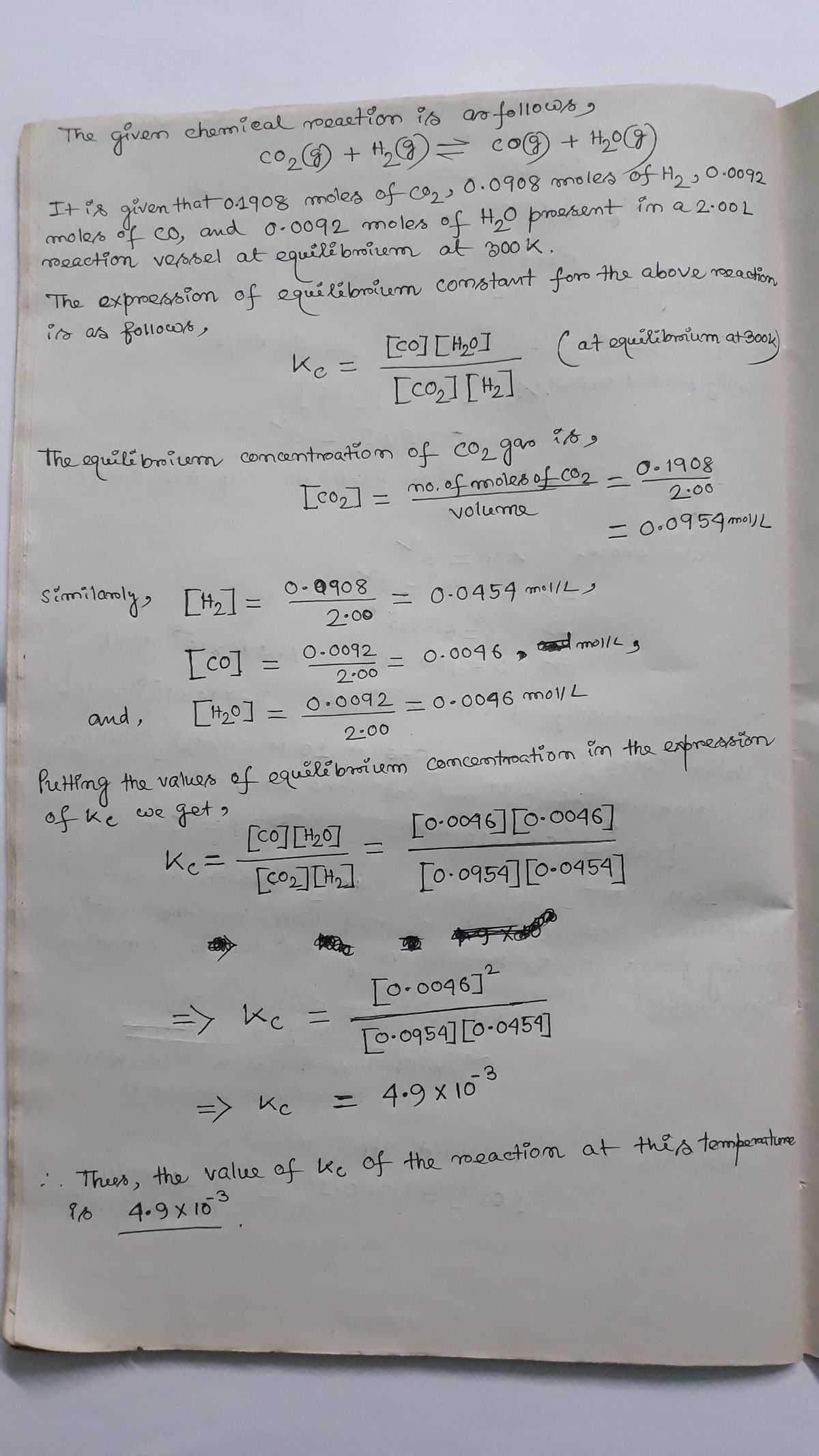 Chemistry homework question answer, step 1, image 1