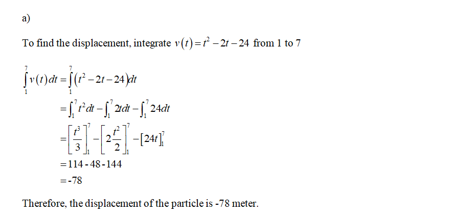 Answered The Velocity Function In Meters Per… Bartleby