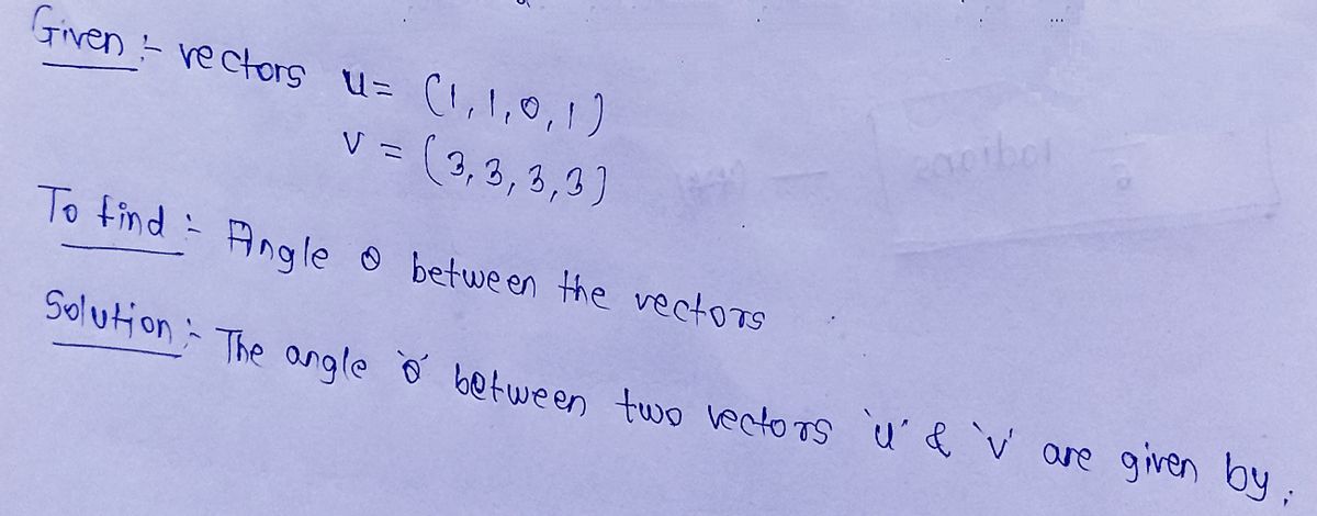 Advanced Math homework question answer, step 1, image 1