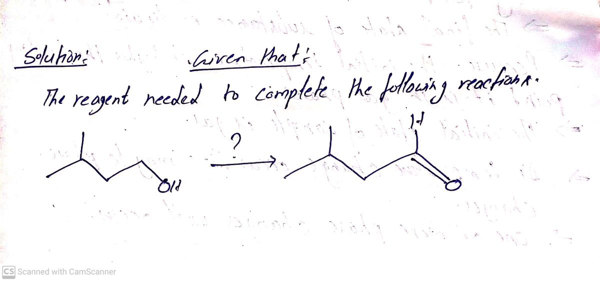 Chemistry homework question answer, step 1, image 1