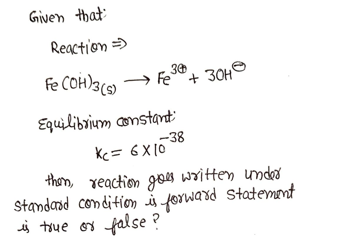 Chemistry homework question answer, step 1, image 1