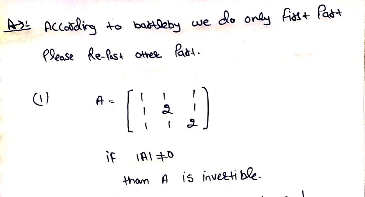 Algebra homework question answer, step 1, image 1