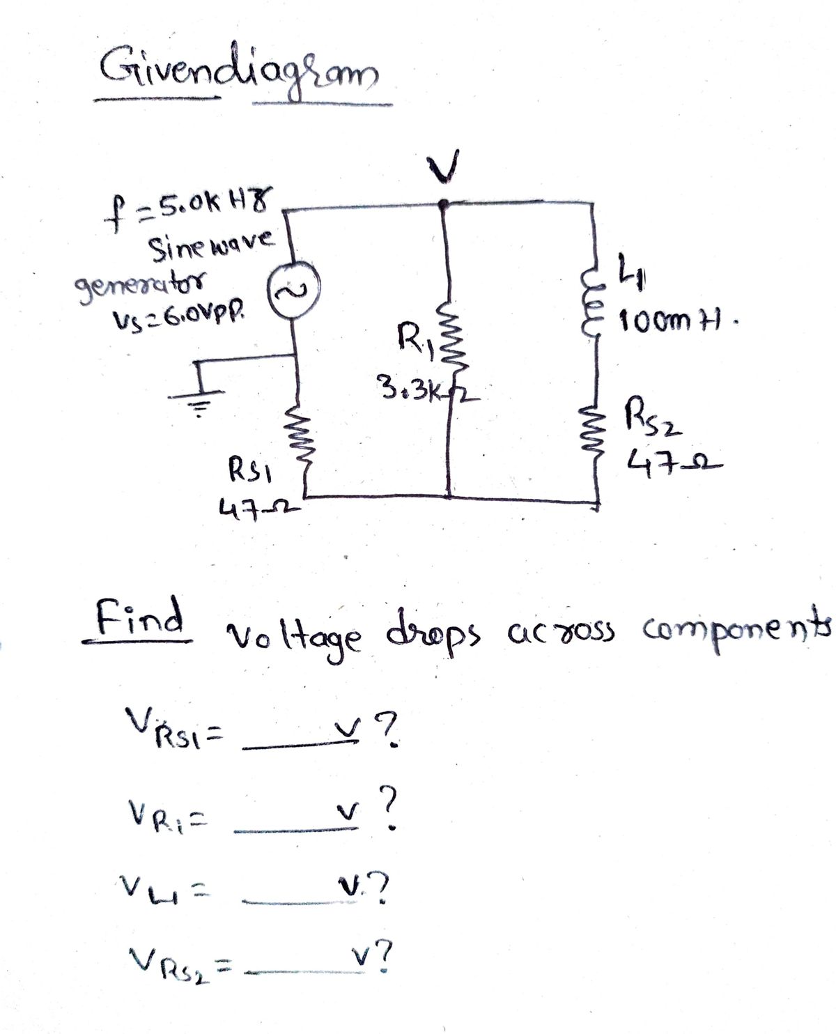 Electrical Engineering homework question answer, step 1, image 1