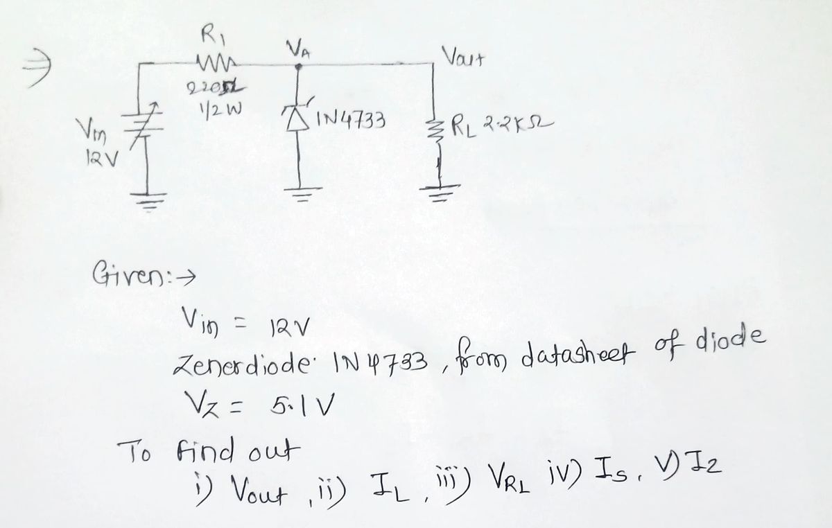 Electrical Engineering homework question answer, step 1, image 1