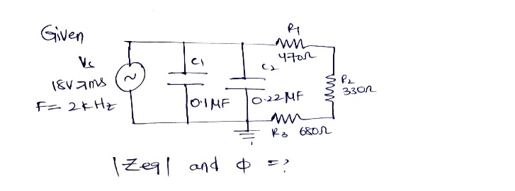 Electrical Engineering homework question answer, step 1, image 1