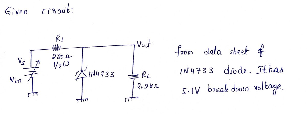 Electrical Engineering homework question answer, step 1, image 1