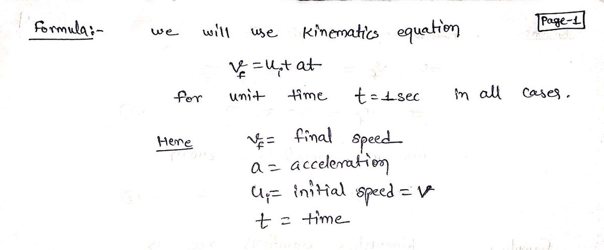 Physics homework question answer, step 1, image 1