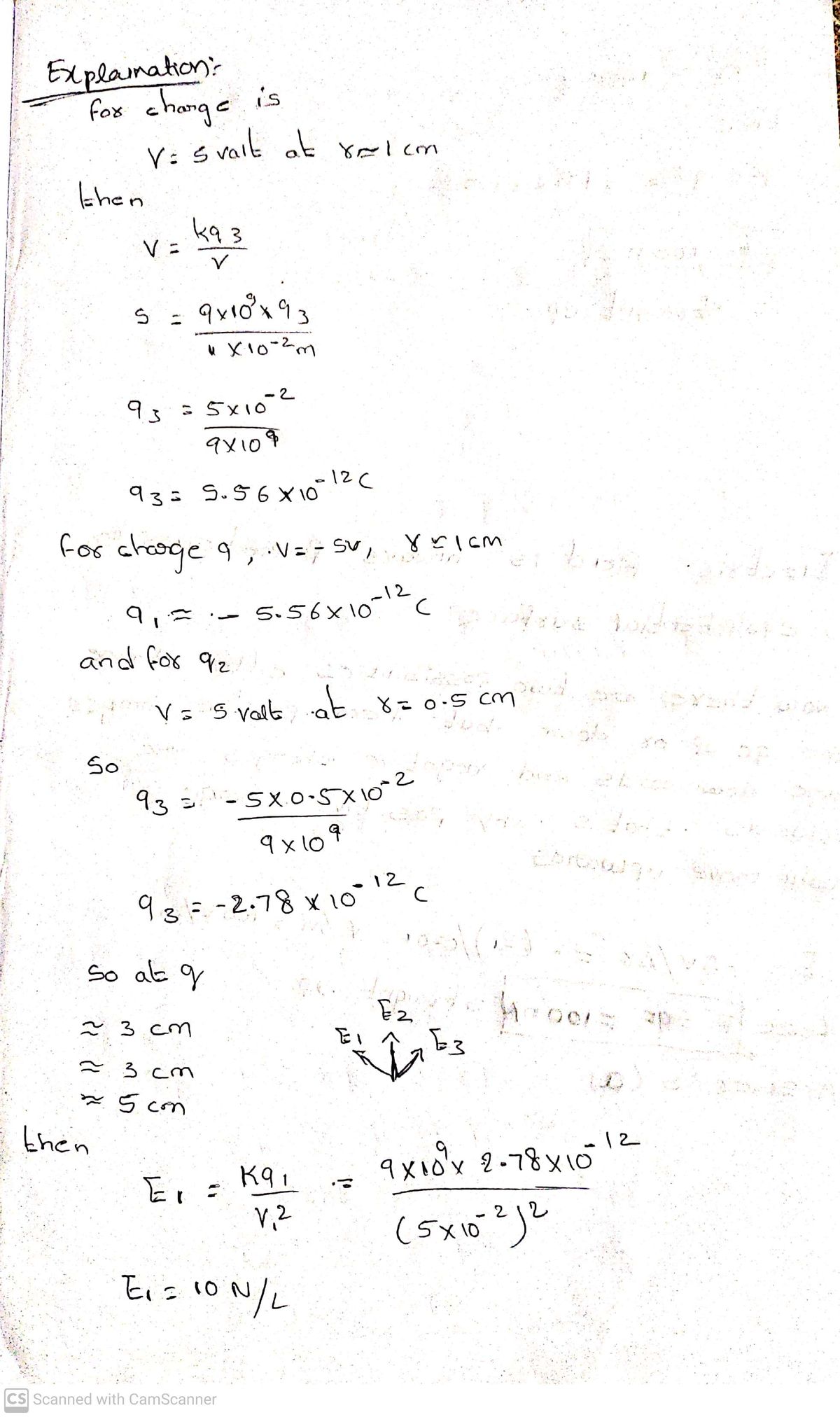 Physics homework question answer, step 1, image 1