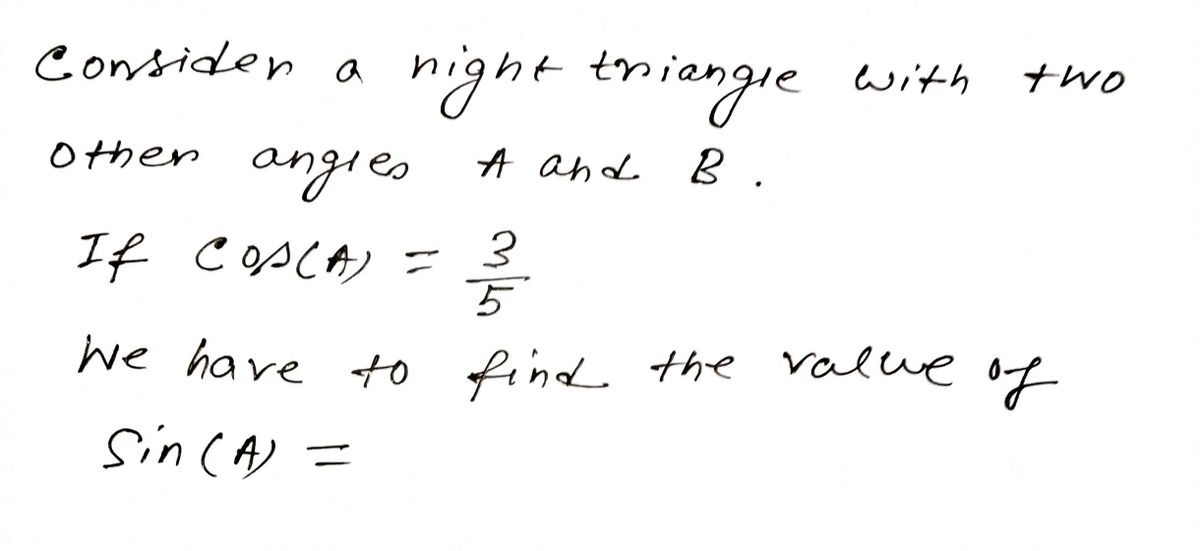 Trigonometry homework question answer, step 1, image 1