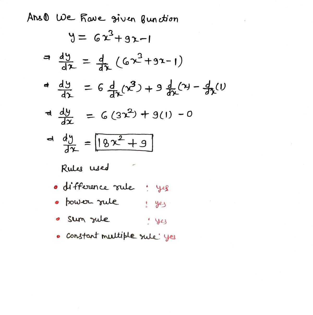 Calculus homework question answer, step 1, image 1