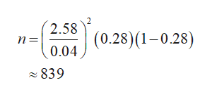 Answered: A Researcher Wishes To Estimate The… | Bartleby