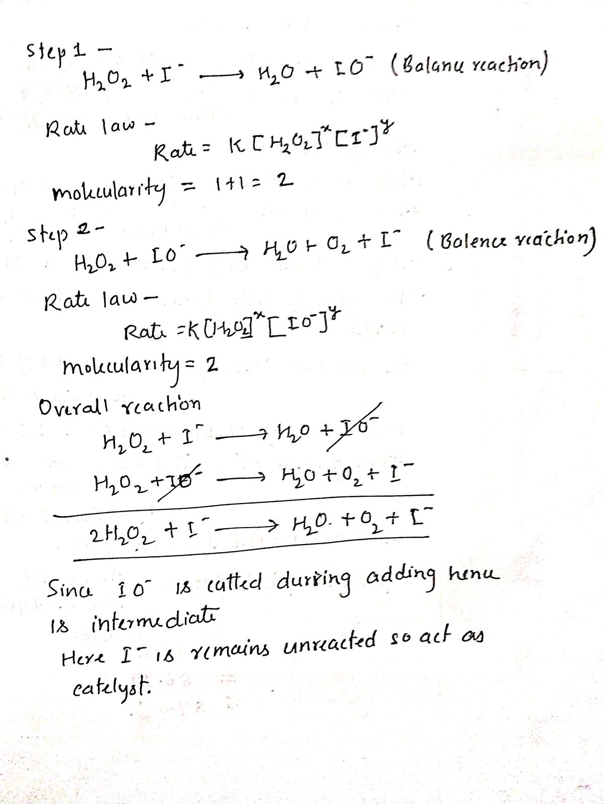 Chemistry homework question answer, step 1, image 1