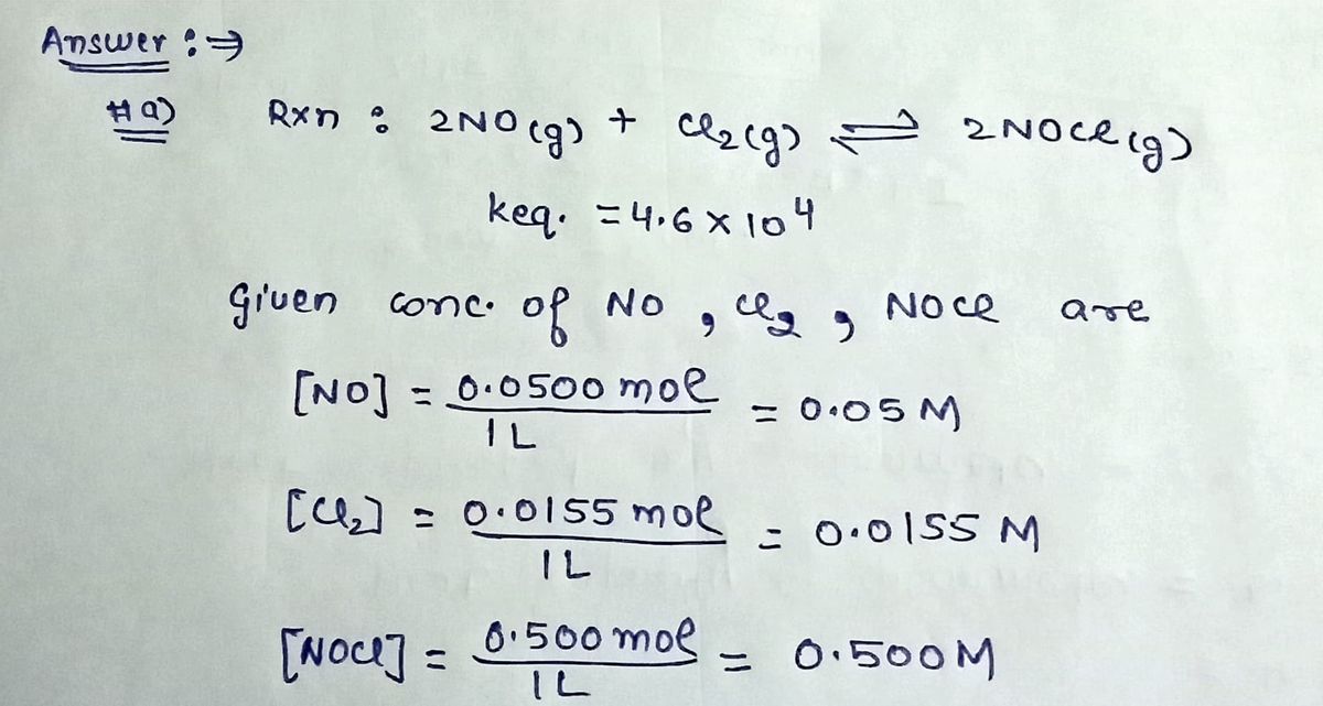 Chemistry homework question answer, step 1, image 1