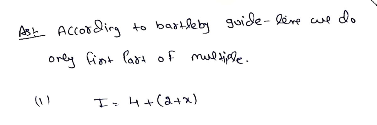 Algebra homework question answer, step 1, image 1