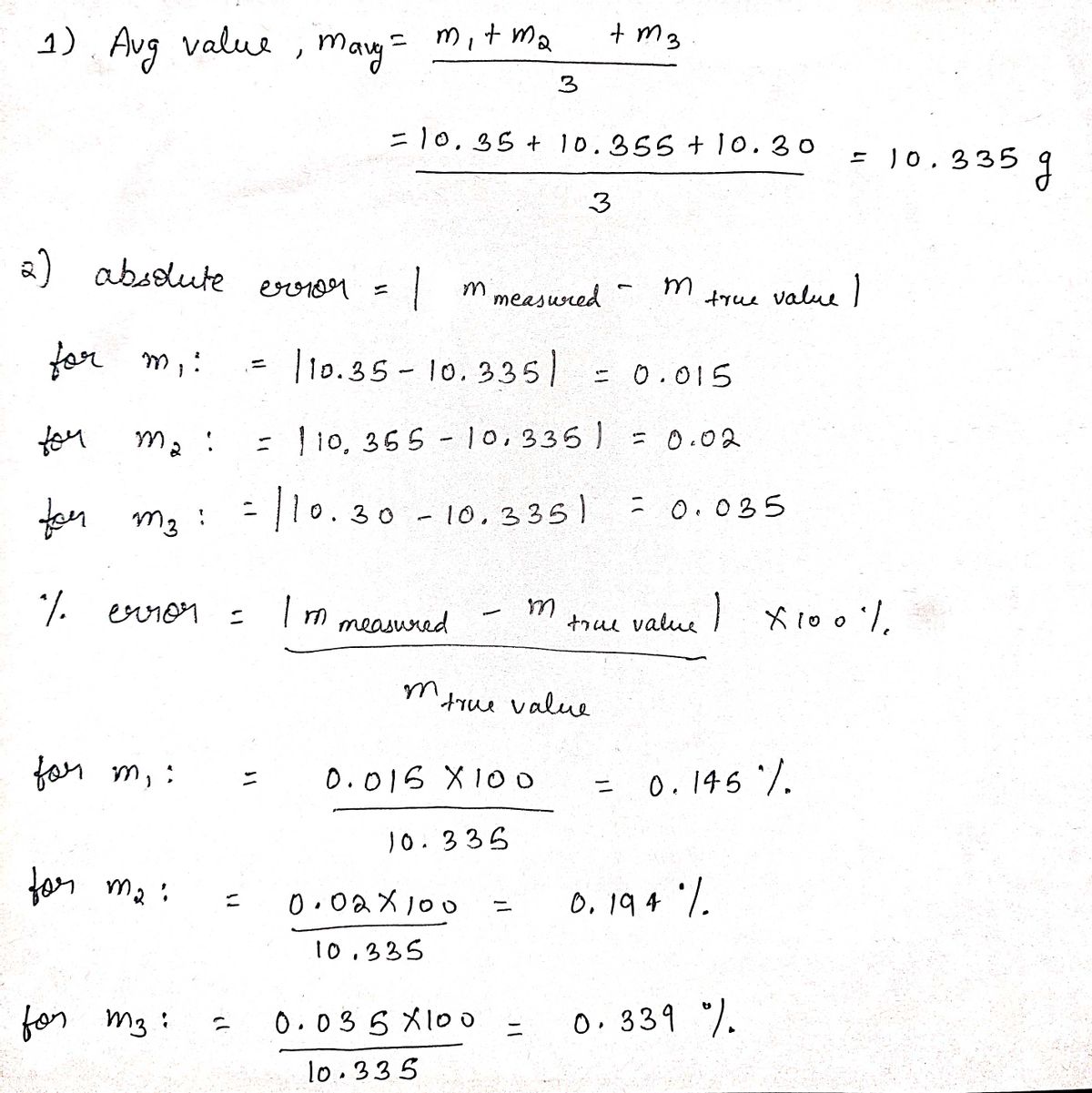 Physics homework question answer, step 1, image 1