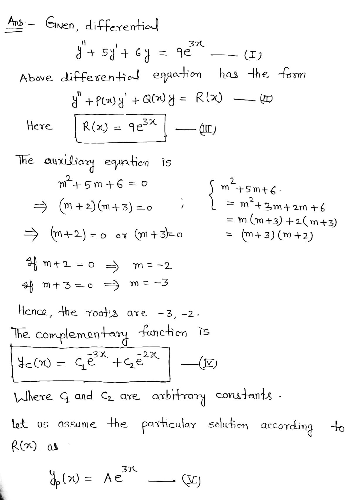 Advanced Math homework question answer, step 1, image 1