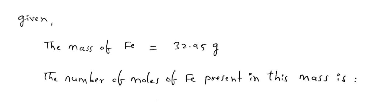 Chemistry homework question answer, step 1, image 1