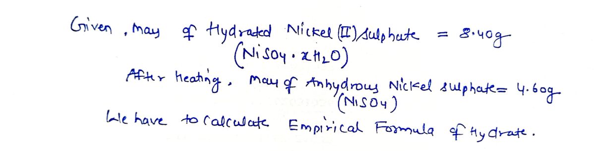 Chemistry homework question answer, step 1, image 1