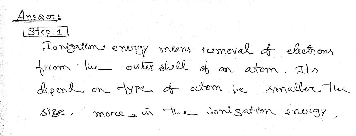 Chemistry homework question answer, step 1, image 1