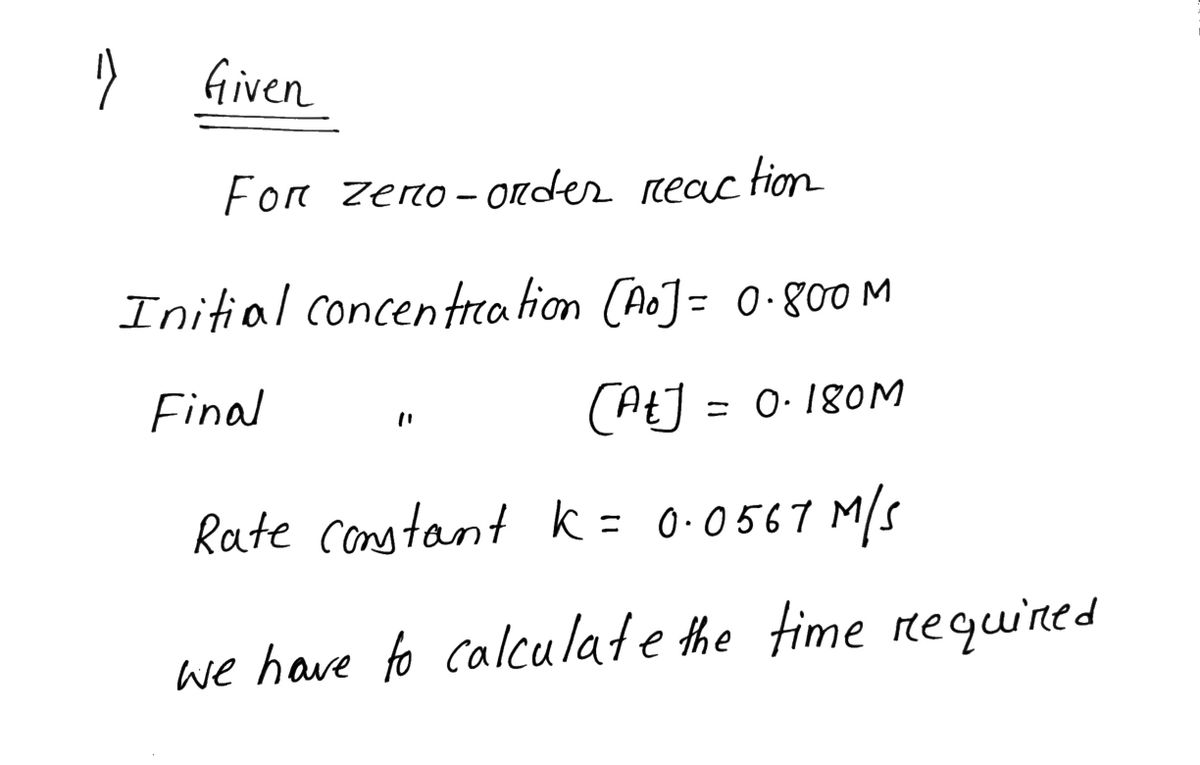 Chemistry homework question answer, step 1, image 1