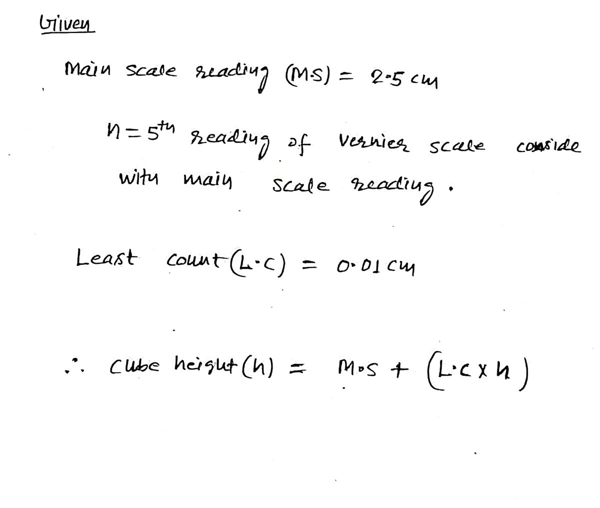 Physics homework question answer, step 1, image 1