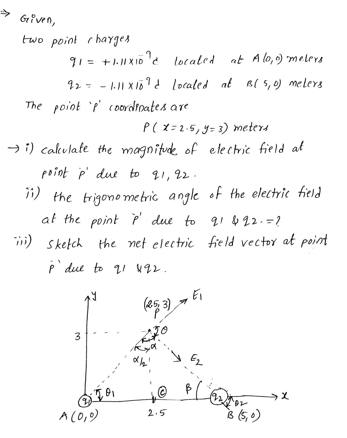 Electrical Engineering homework question answer, step 1, image 1