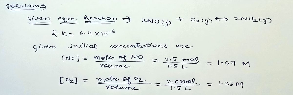 Chemistry homework question answer, step 1, image 1