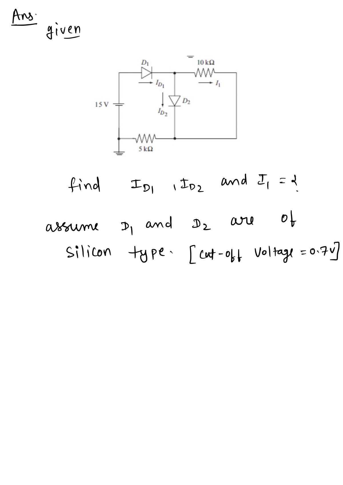 Electrical Engineering homework question answer, step 1, image 1