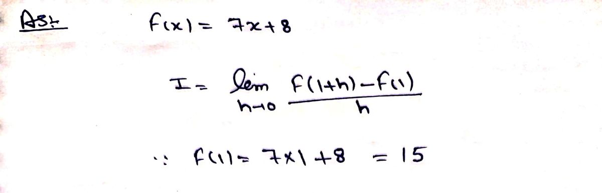 Calculus homework question answer, step 1, image 1