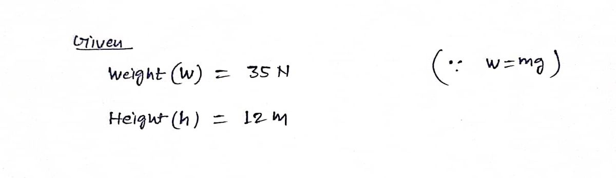 Physics homework question answer, step 1, image 1