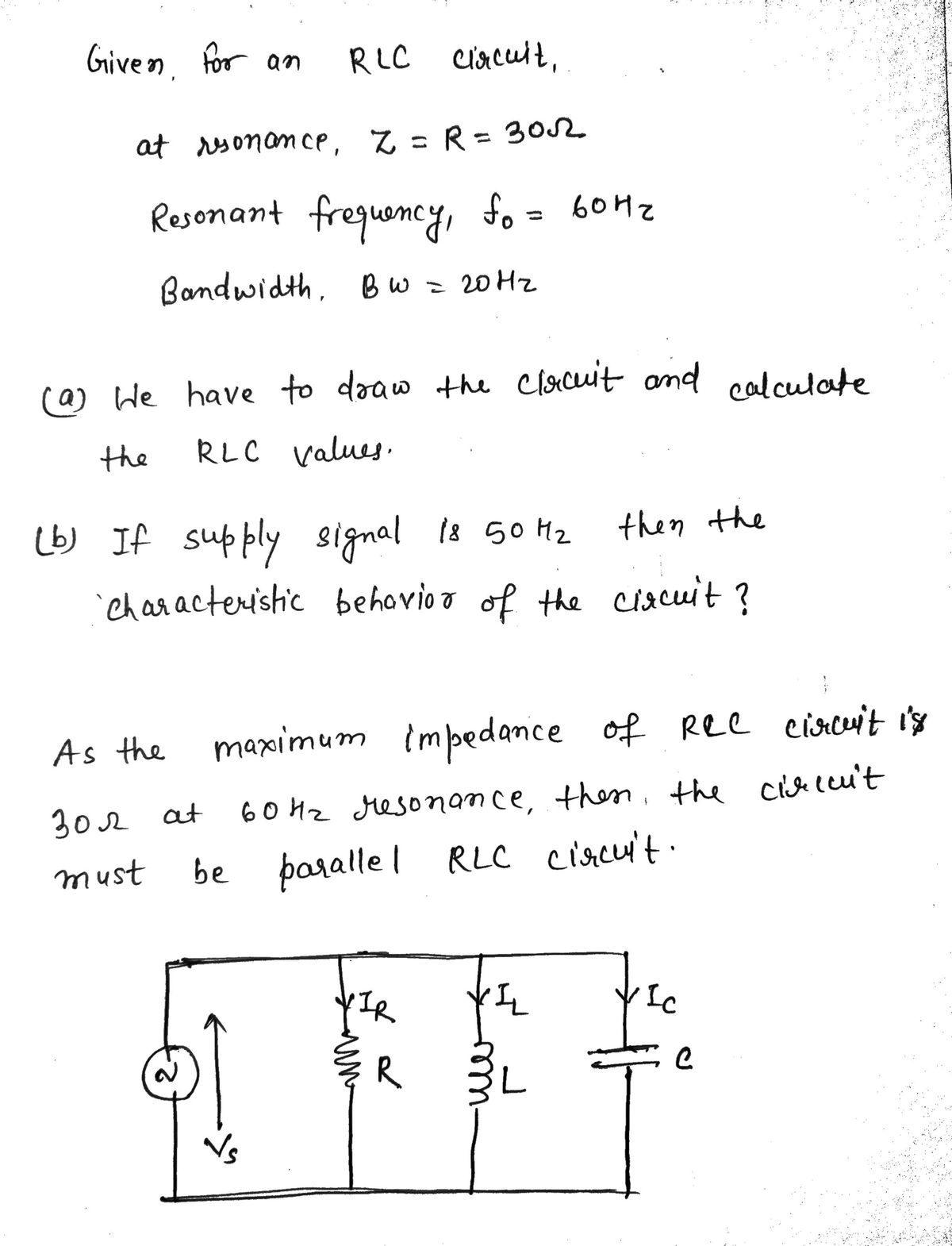 Electrical Engineering homework question answer, step 1, image 1