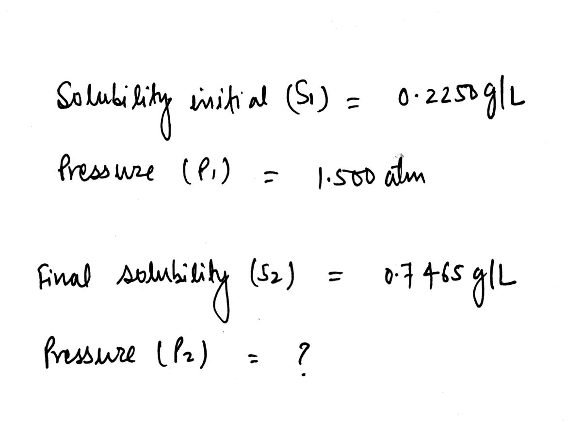 Chemistry homework question answer, step 1, image 1