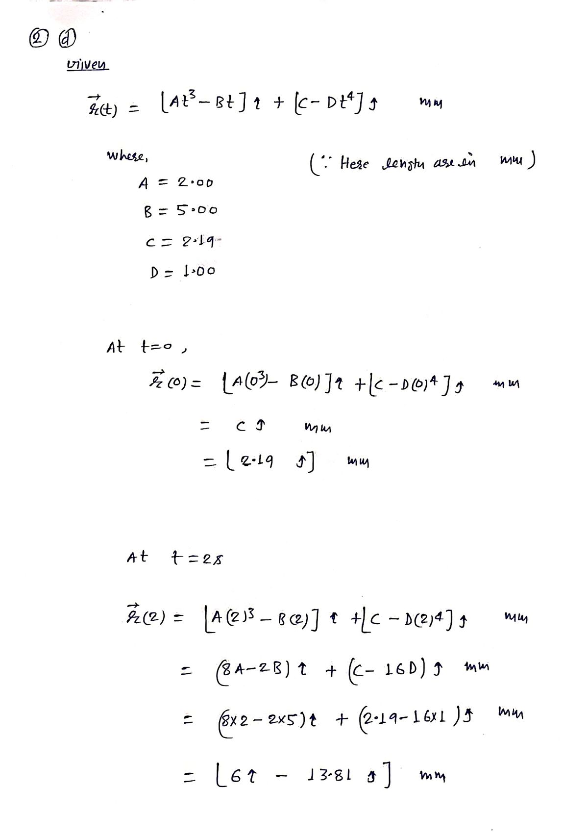 Physics homework question answer, step 1, image 1