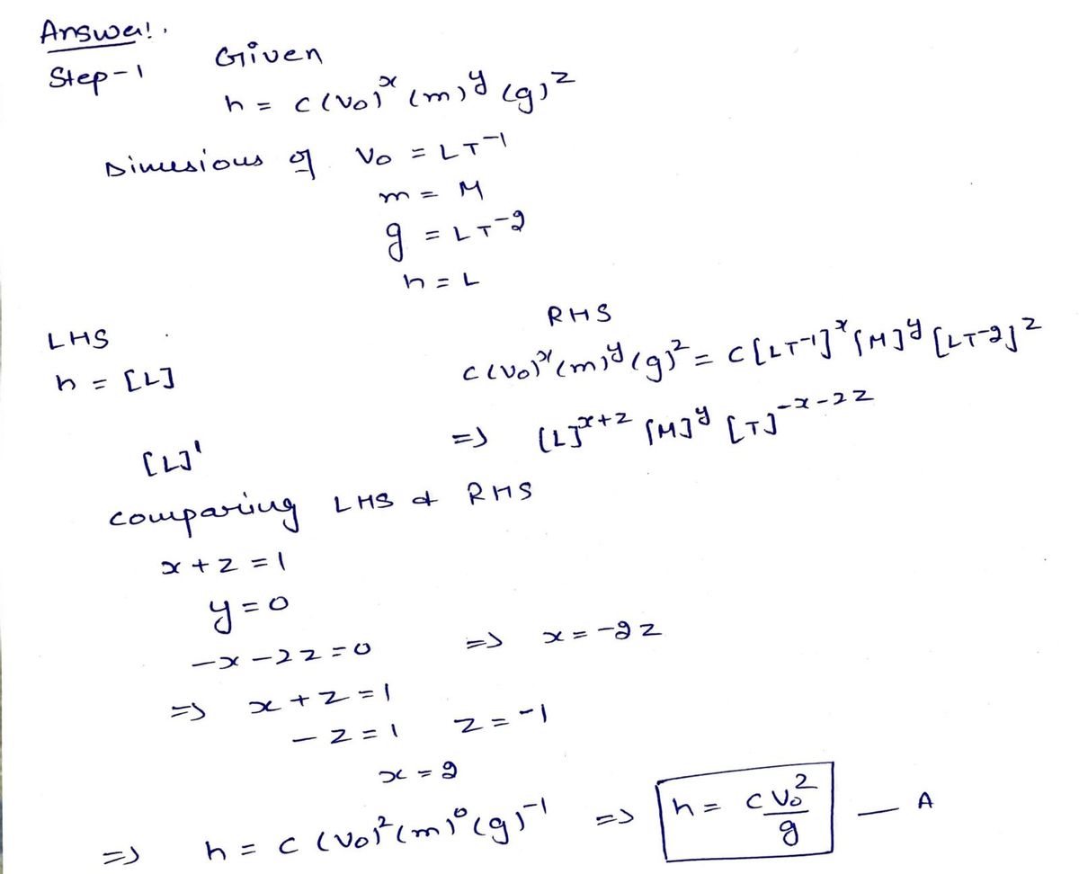 Advanced Physics homework question answer, step 1, image 1