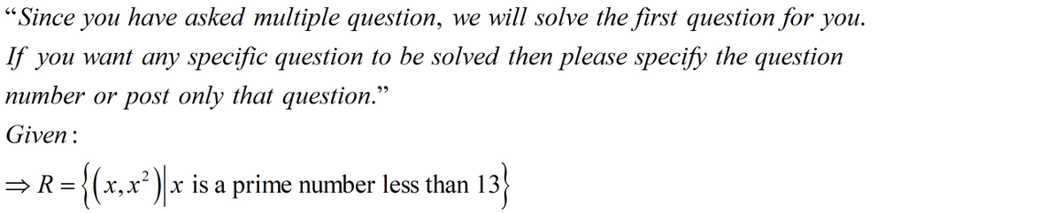 Algebra homework question answer, step 1, image 1