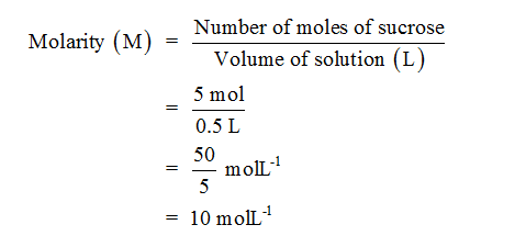 Answered: d. What is the molarity of 0.5 liters… | bartleby