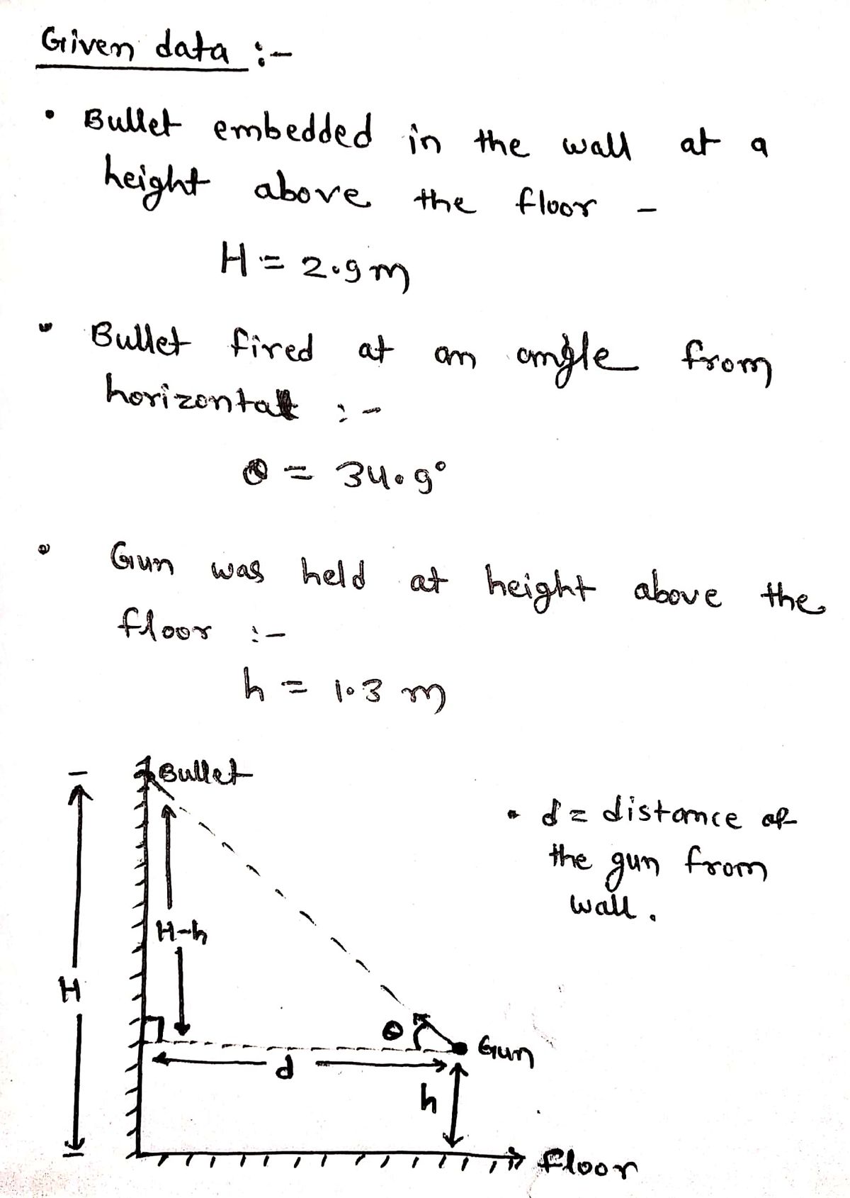 Physics homework question answer, step 1, image 1