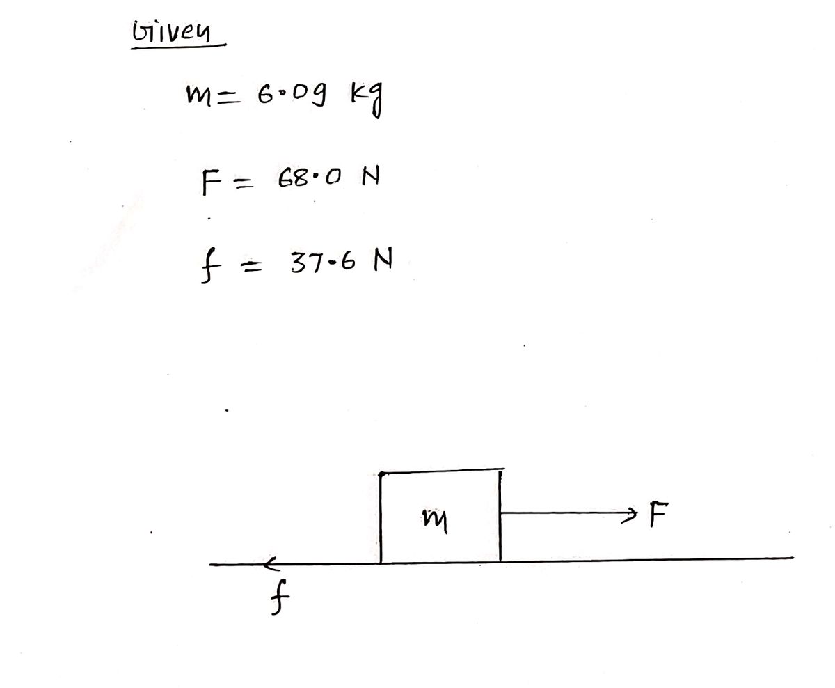 Physics homework question answer, step 1, image 1