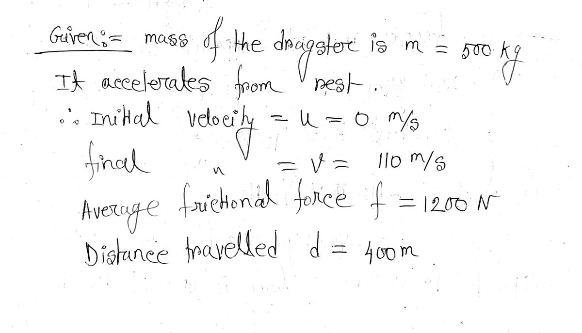 Physics homework question answer, step 1, image 1