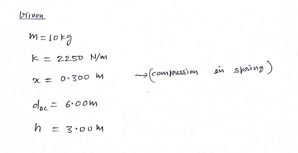 Physics homework question answer, step 1, image 1