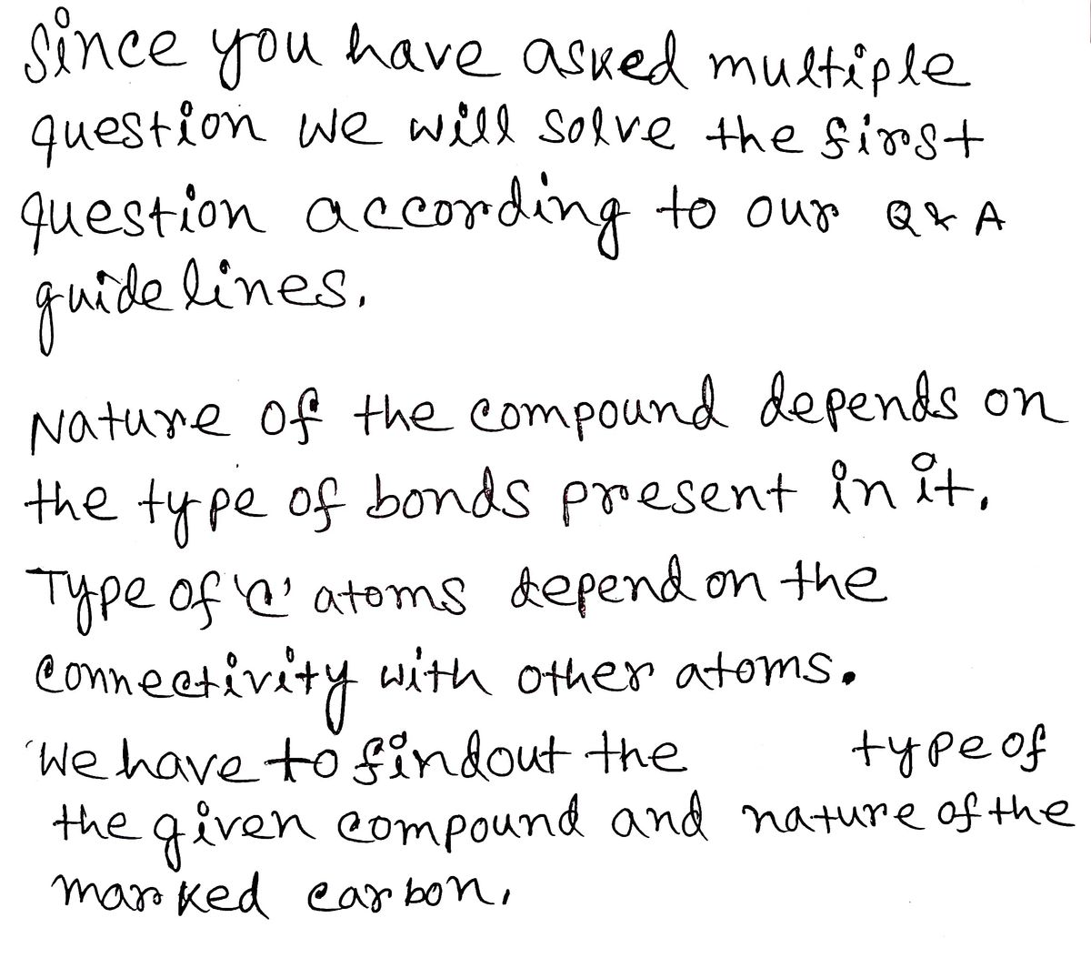 Chemistry homework question answer, step 1, image 1