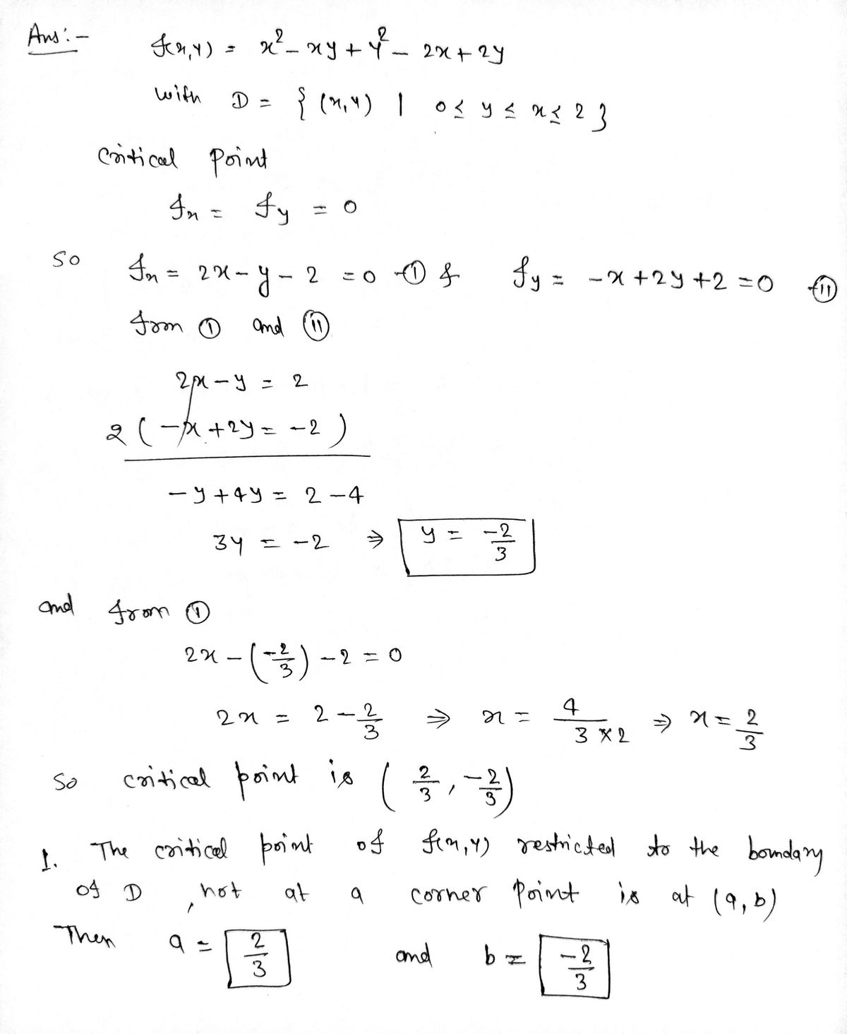 Advanced Math homework question answer, step 1, image 1