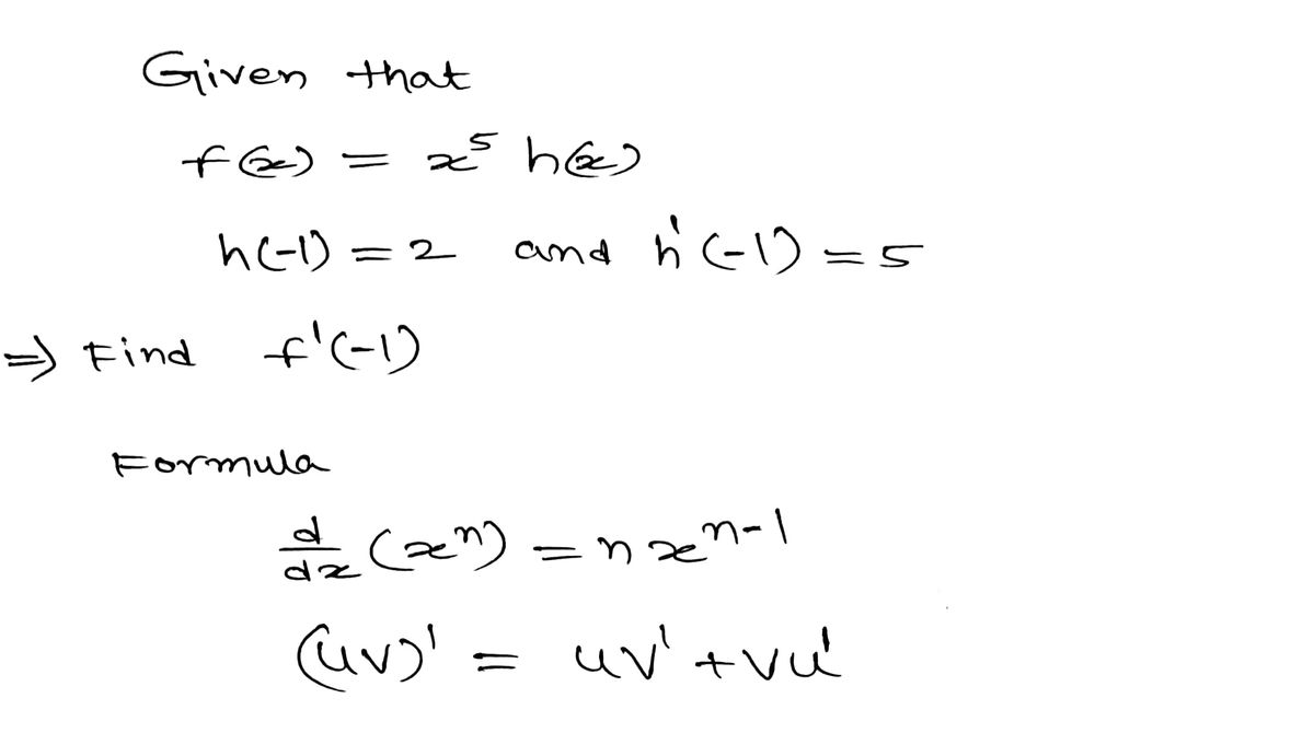 Calculus homework question answer, step 1, image 1