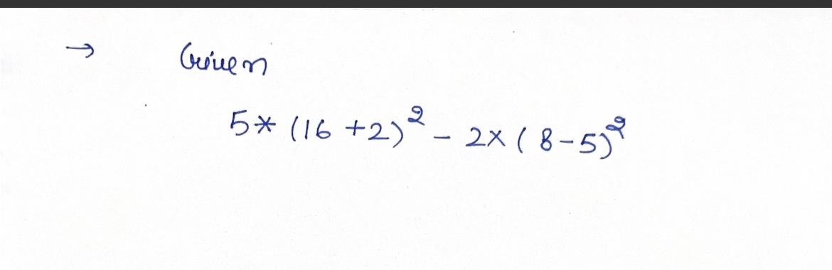 Algebra homework question answer, step 1, image 1