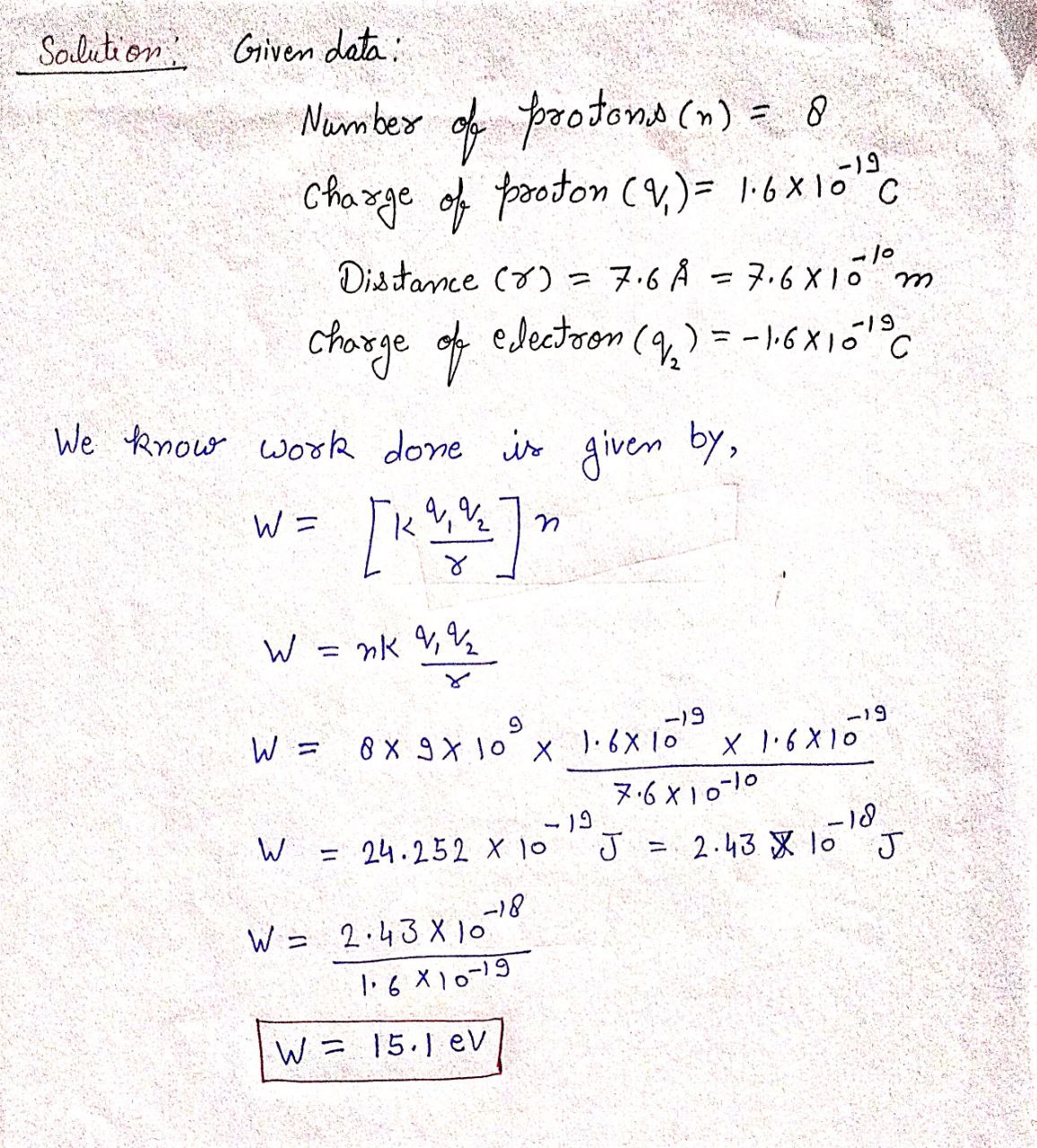 Physics homework question answer, step 1, image 1